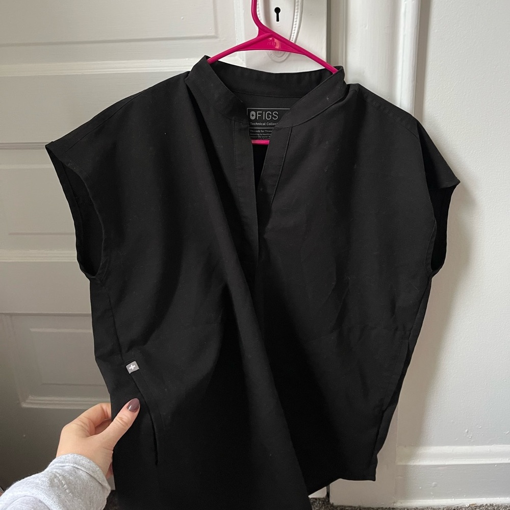 Figs Rafaela Top Small Black